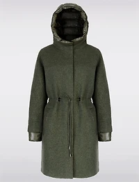 Manteau Boucle Capuche Boxing Day par GEOX RESPIRA | Manteaux