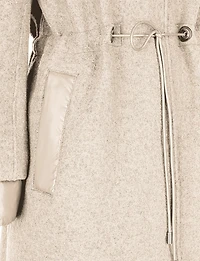 Manteau Boucle Capuche Boxing Day par GEOX RESPIRA | Manteaux