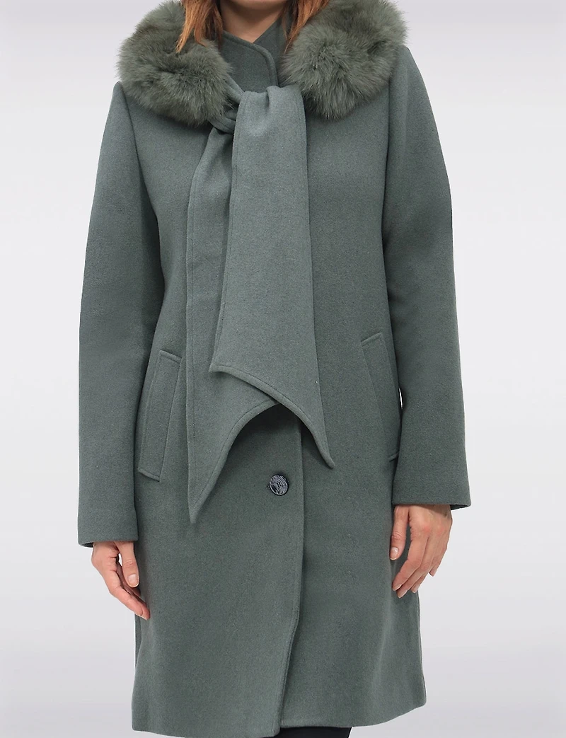 Manteau Laine Boxe Boxing Day par Styla | Manteaux