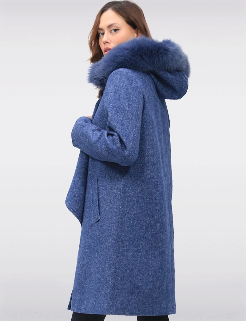 Manteau Laine Boxe Boxing Day par Styla | Manteaux