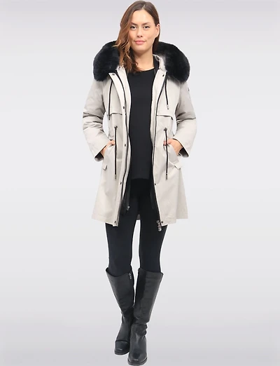 Manteau Capuche 3-en-1 Vegan Celia par Saki