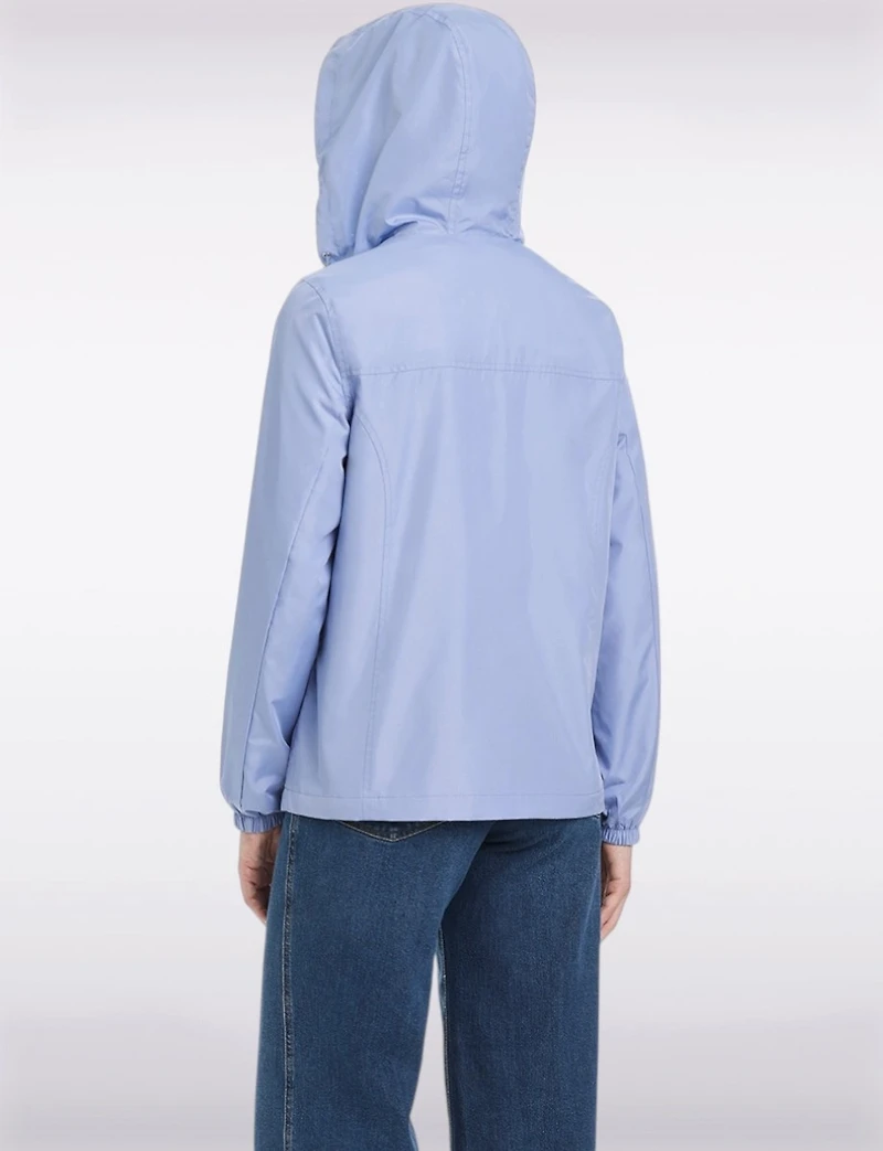 Veste Coupe-vent Légère Sportive Avec Capuche Doublée À Pois Par Details