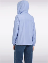 Veste Coupe-vent Légère Sportive Avec Capuche Doublée À Pois Par Details