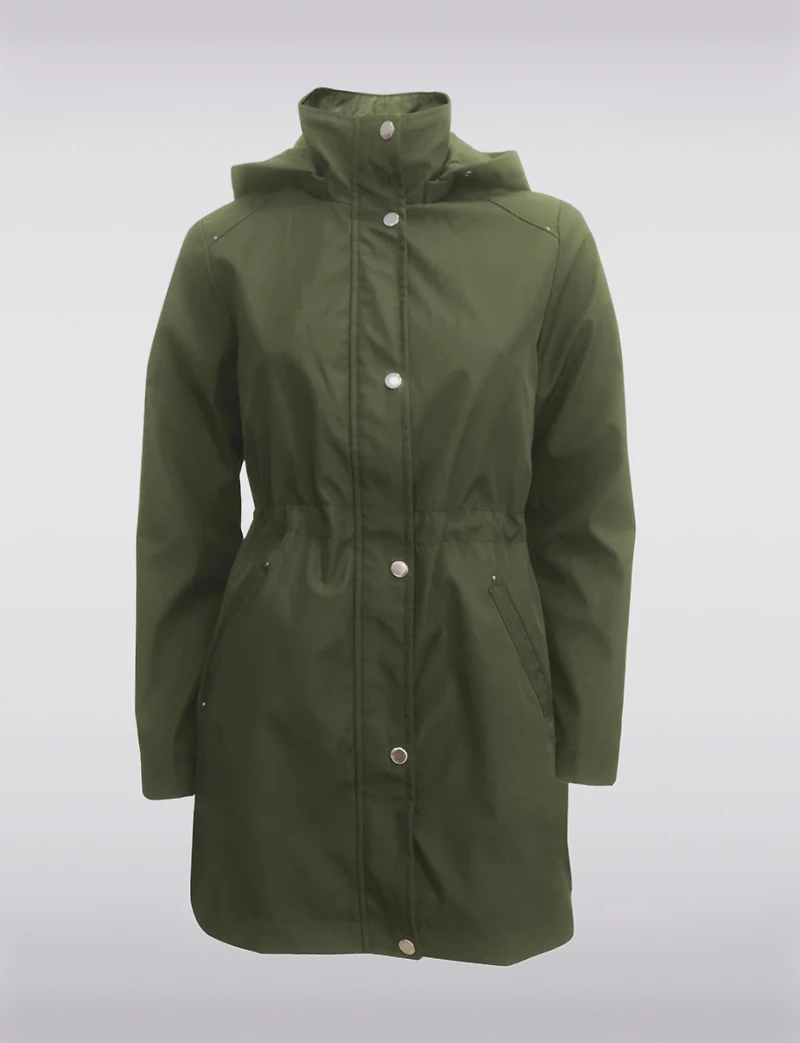 Veste de Pluie Vegan à Capuche - Imperméable & Coupe-Vent par Point Zero