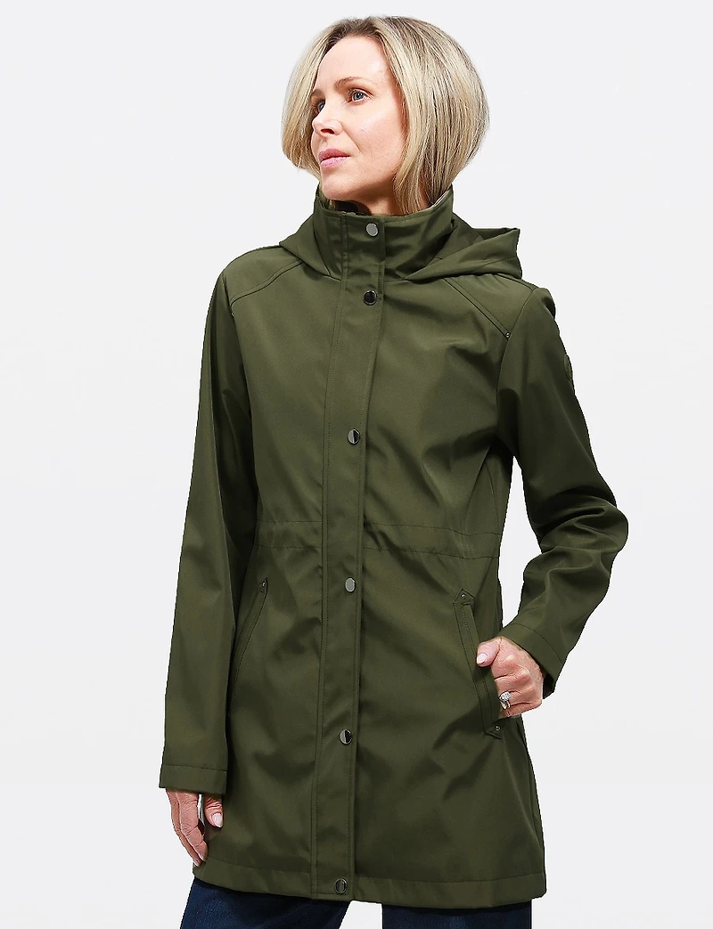 Veste de Pluie Vegan à Capuche - Imperméable & Coupe-Vent par Point Zero