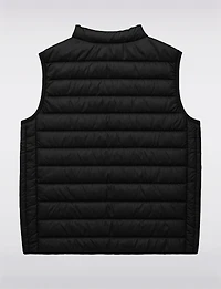 Gilet Noir Matelassé Ultra-Léger Coupe-Vent et Résistant à l'Eau par Point Zero