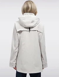 Manteau Végan Breathe-Tech® Softshell Polyvalente avec Capuche Amovible par Saki