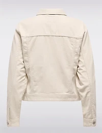 Veste en Denim Pastel | Style Jean Coupe Courte & Ajustée par Only