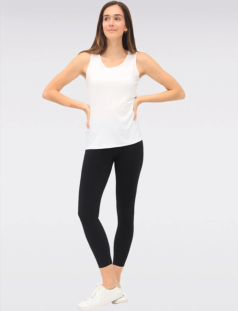 Camisole Confort Sans Manches à Encolure Ronde Extensible par Perle