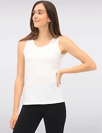 Camisole Confort Sans Manches à Encolure Ronde Extensible par Perle