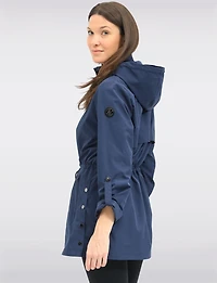 Veste-Parka Polyvalent  Imperméable Breathe-Tech® avec Capuche Amovible par Saki