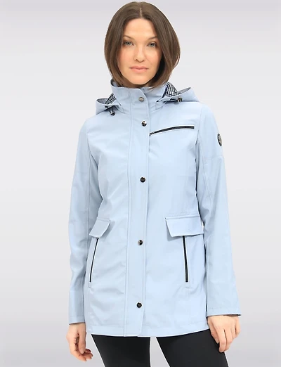 Veste Imperméable Breathe-Tech® en Végan avec Capuche Amovible par Saki