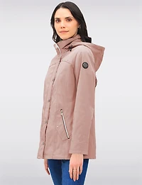 Manteau Imperméable Breathe-Tech® en Végan Avec Capuche Amovible par Saki