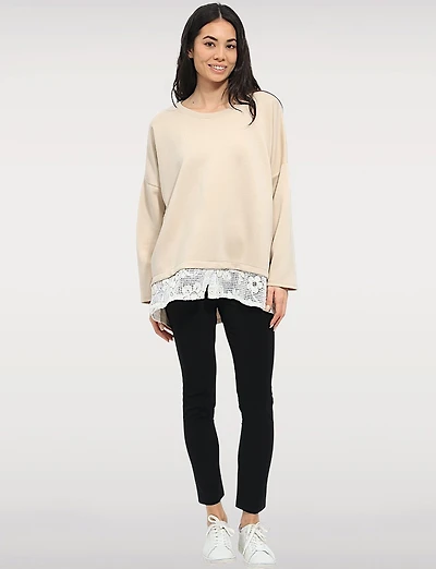 Leggings Noirs Extensibles à Enfiler par Perle