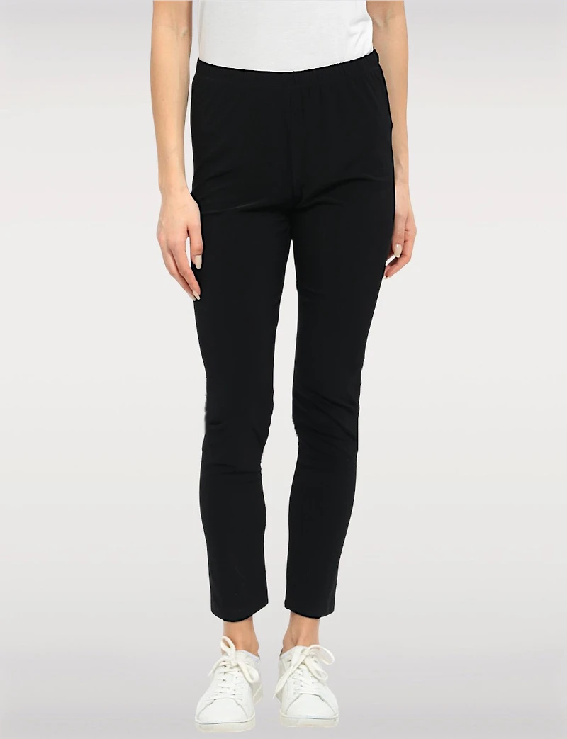 Leggings Noirs Extensibles à Enfiler par Perle