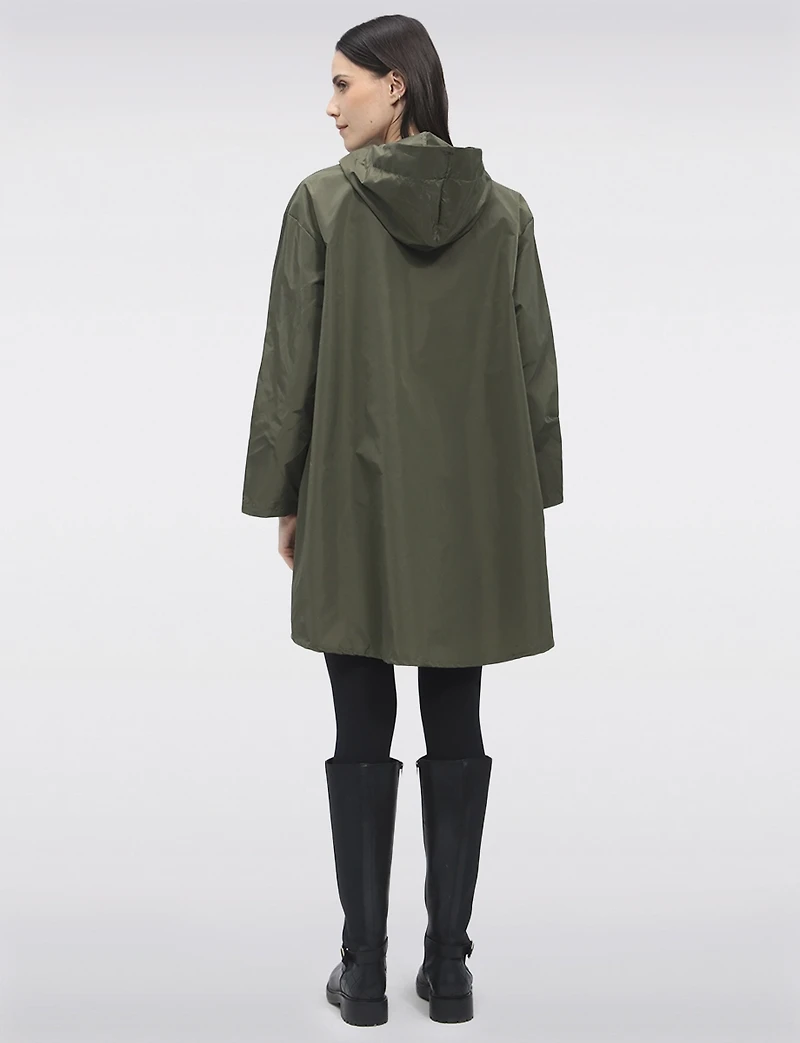 Veste Coupe-vent Ultralégère À Capuche Et Poches Zippées Par Froccella