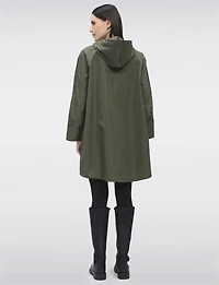 Veste Coupe-vent Ultralégère À Capuche Et Poches Zippées Par Froccella