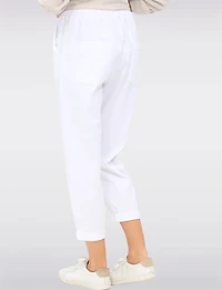 Pantalon Décontracté Stretch Avec Taille Élastique à 4-Poches par Froccella