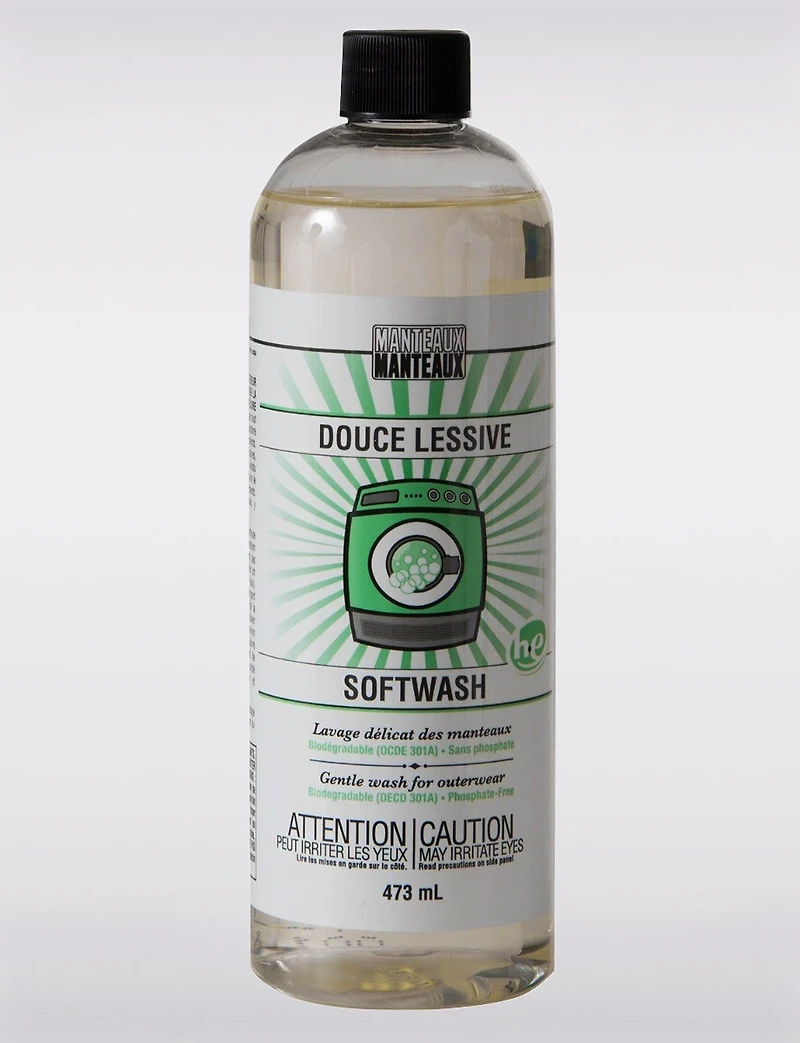 Douce Lessive - Nettoyant Doux et Efficace pour Vêtements d’Extérieur | Biodégradable et Sans Phosphate