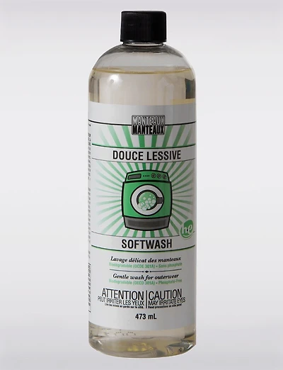 Douce Lessive - Nettoyant Doux et Efficace pour Vêtements d’Extérieur | Biodégradable et Sans Phosphate