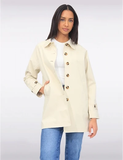 Trench Coton Vegan Chic par Point Zero