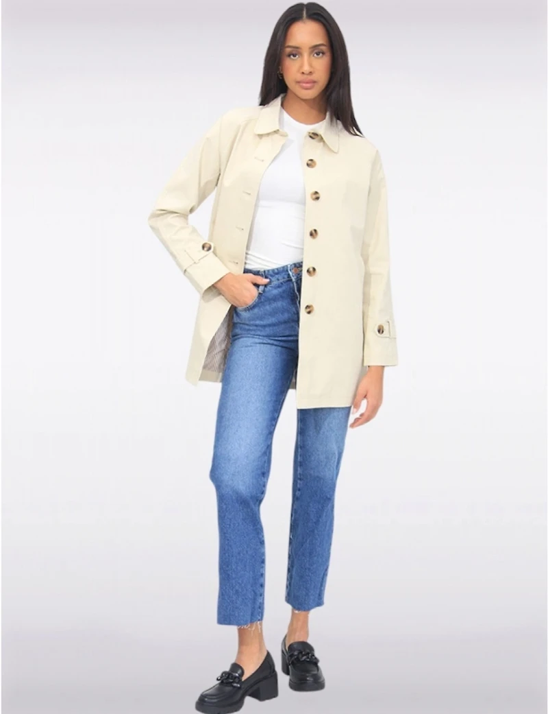 Trench Coton Vegan Chic par Point Zero