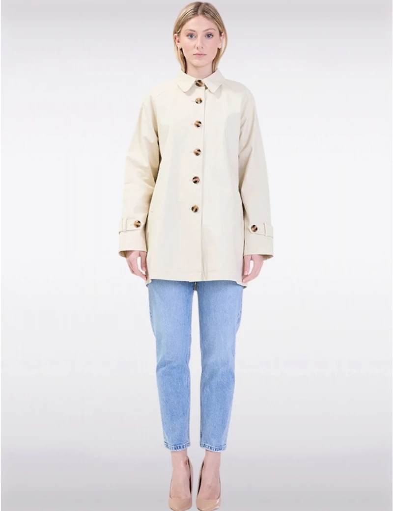 Trench Coton Vegan Chic par Point Zero