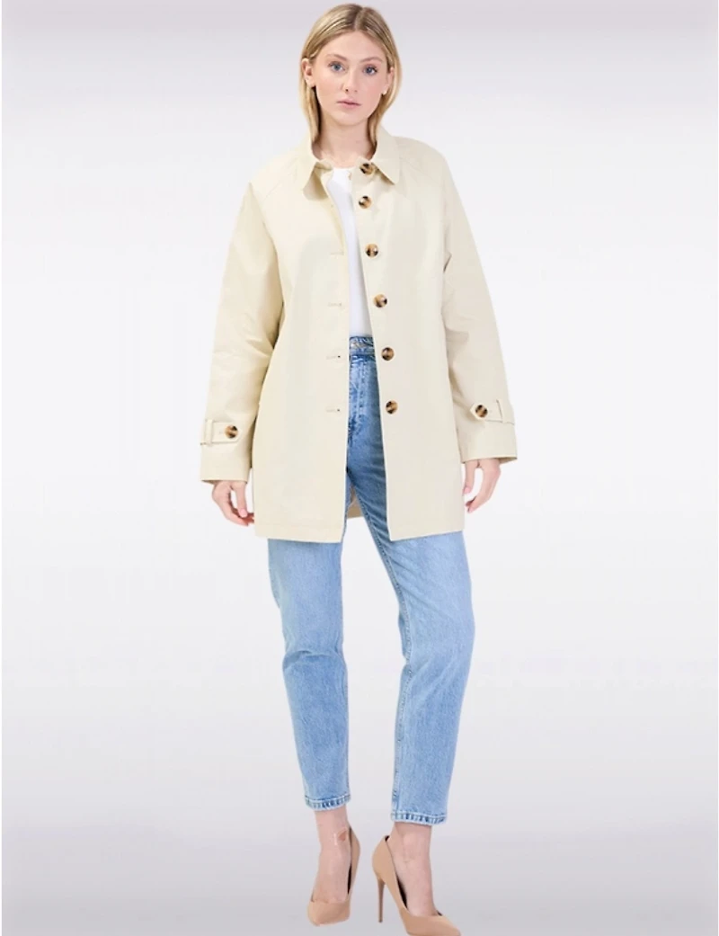 Trench Coton Vegan Chic par Point Zero