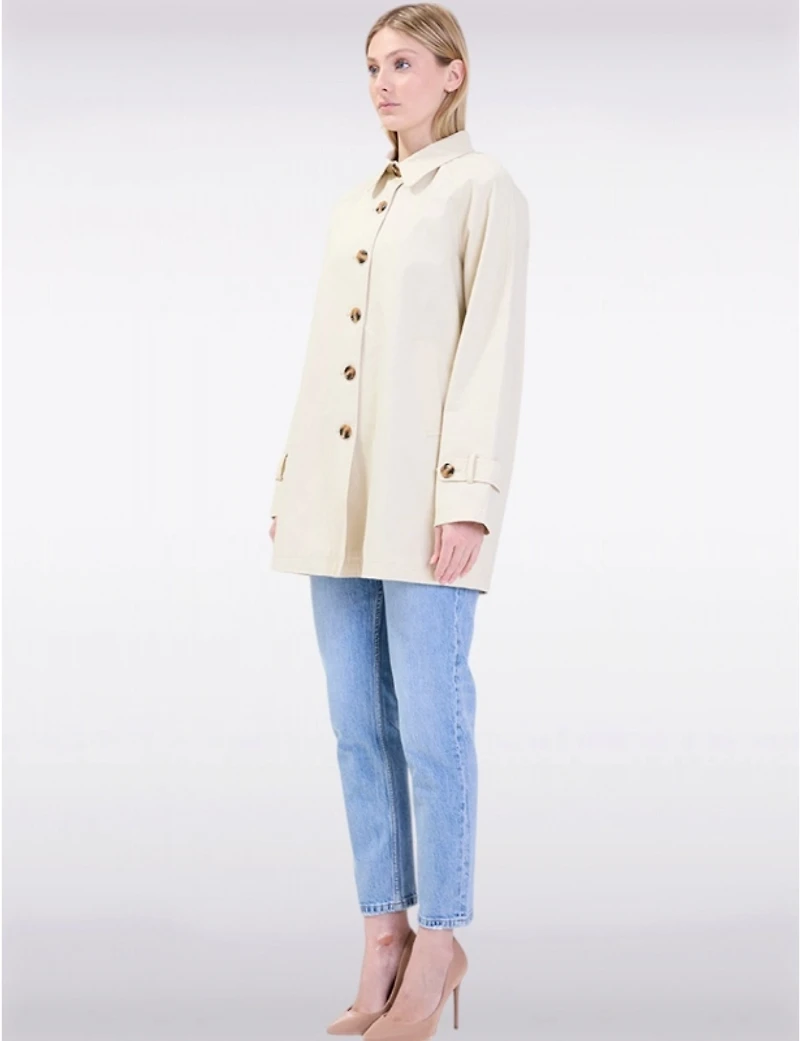 Trench Coton Vegan Chic par Point Zero