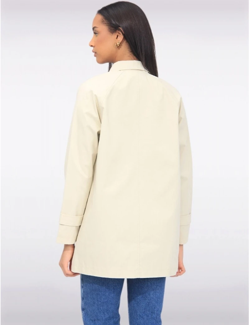 Trench Coton Vegan Chic par Point Zero