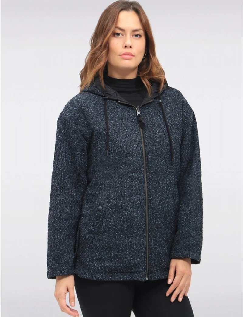 Veste réversible matelassée Saki – Offres Black Friday