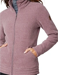 Manteaux | La maison du manteau au Québec Veste Cosy Douce Zippée avec Col Montant et Doublure en Polaire par Free Country