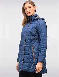 Veste matelassée Danwear à capuche amovible – Offres Black Friday