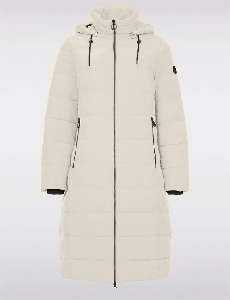 Manteaux | La maison du manteau au Québec Doudoune Longue Matelassée & Isolante à Fini Avec Capuche Amovible Par Frandsen