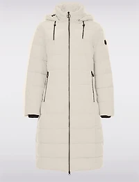 Manteaux | La maison du manteau au Québec Doudoune Longue Matelassée & Isolante à Fini Avec Capuche Amovible Par Frandsen