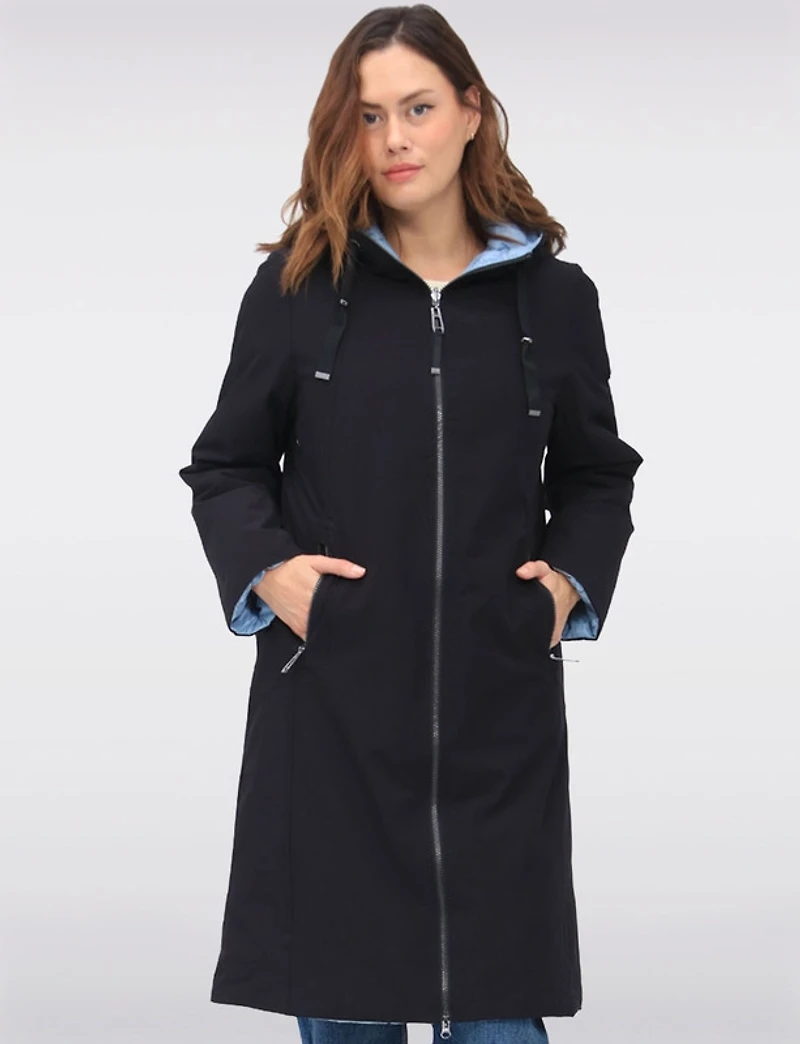 Manteau Réversible Capuche Frandsen