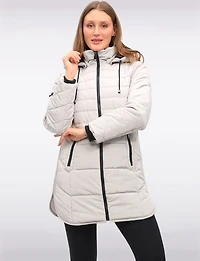 Doudoune vegan à capuche Snoboll – Offres Black Friday