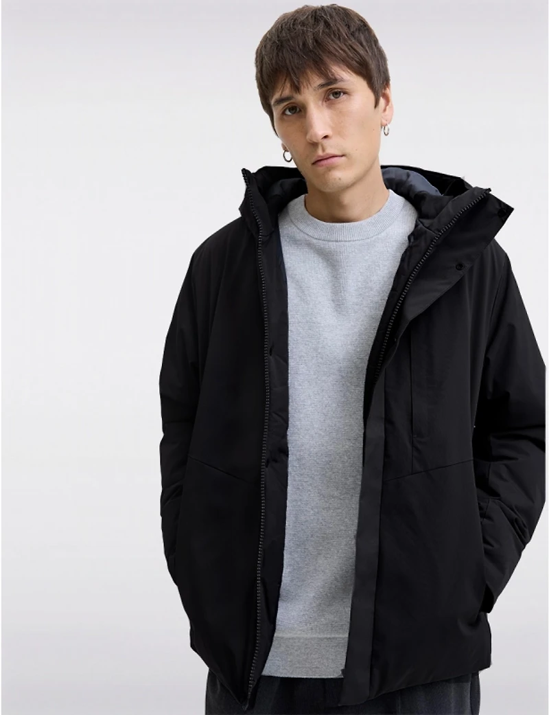 Manteaux | La maison du manteau au Québec Veste Courte Légère à Capuche avec Finition Déperlante Hommes par Jack & Jones