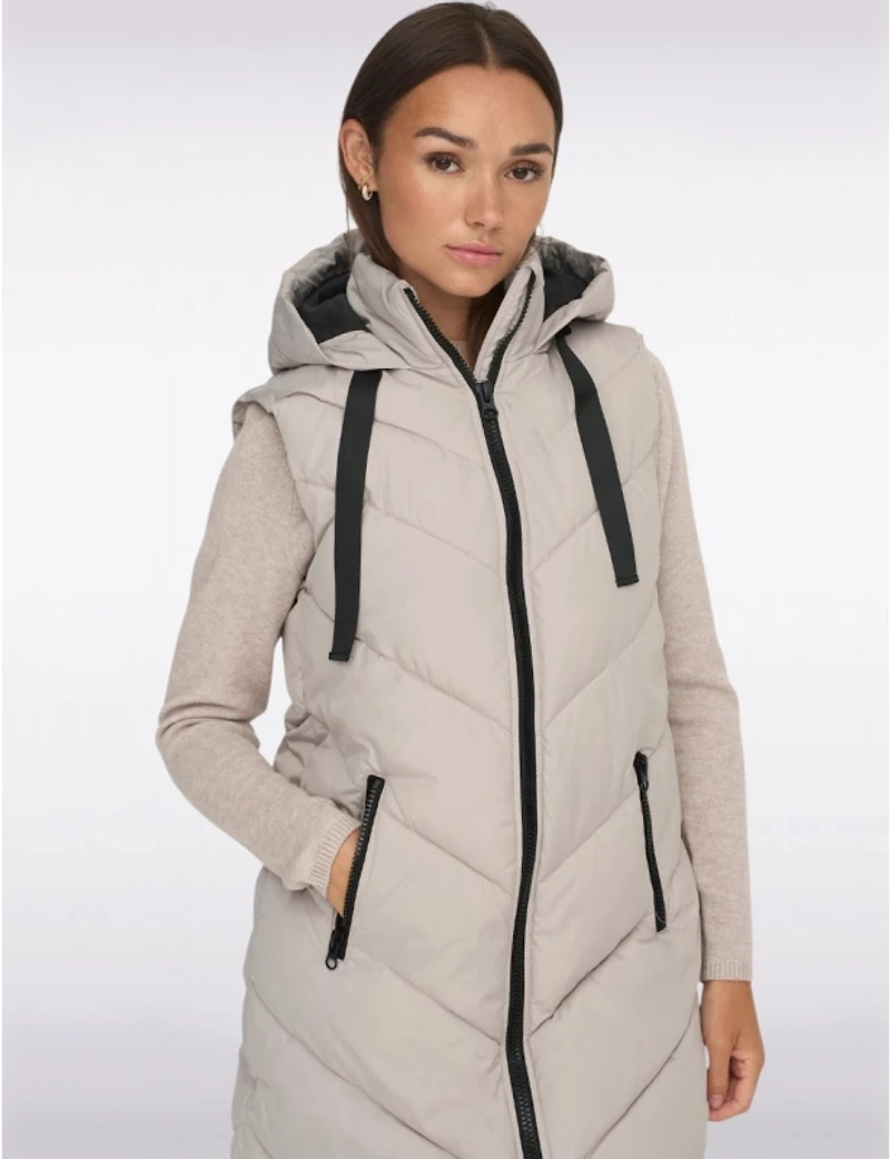 Gilet matelassé JDY à capuche – Offres Black Friday