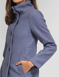 Manteau Hanna en Laine Saki : Offres Black Friday