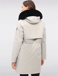 Manteau Capuche 3-en-1 Vegan Celia par Saki