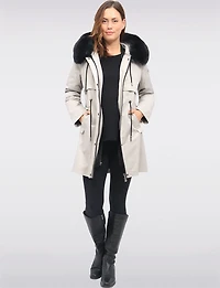 Manteau Capuche 3-en-1 Vegan Celia par Saki