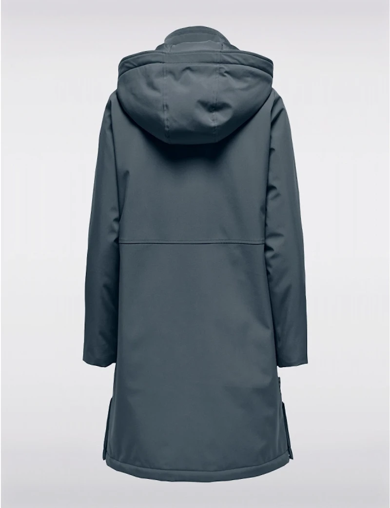 Manteaux | La maison du manteau Au Québec Parka Chic Oversize Résistant À L'eau Et Vent Avec Capuche Amovible Par Only