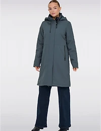 Manteaux | La maison du manteau Au Québec Parka Chic Oversize Résistant À L'eau Et Vent Avec Capuche Amovible Par Only