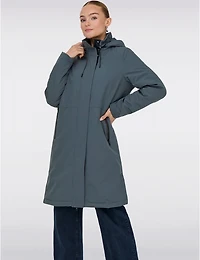 Manteaux | La maison du manteau Au Québec Parka Chic Oversize Résistant À L'eau Et Vent Avec Capuche Amovible Par Only