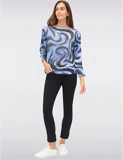 Manteaux Manteaux | La maison du manteau au Québec Haut Chic En Maille Motif Spiral À Manches Dolman Col Bateau par Froccella