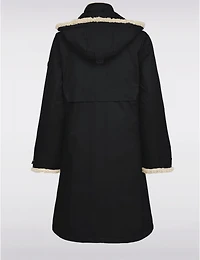 Manteaux | La maison du Manteau au Québec Maxi Chic Résistant À l'Eau Avec Capuche et Bordure Sherpa par Frandsen