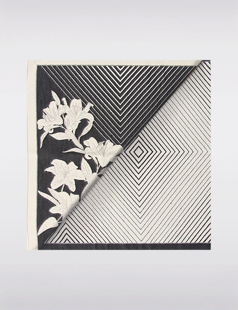 Écharpe Florale Article Boxing day Deals par Saki | Manteaux Manteaux