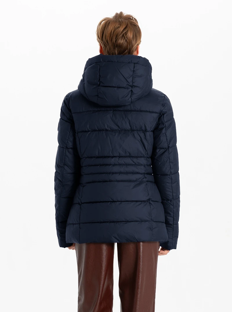 Doudoune Longue Col Haut par Point Zero