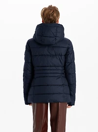 Doudoune Longue Col Haut par Point Zero